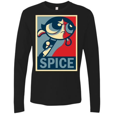 T-Shirts Black / S Spice Powerpuff Men's Premium Long Sleeve
