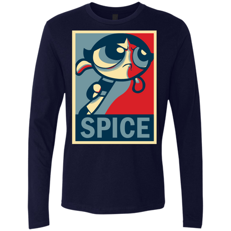 T-Shirts Midnight Navy / S Spice Powerpuff Men's Premium Long Sleeve