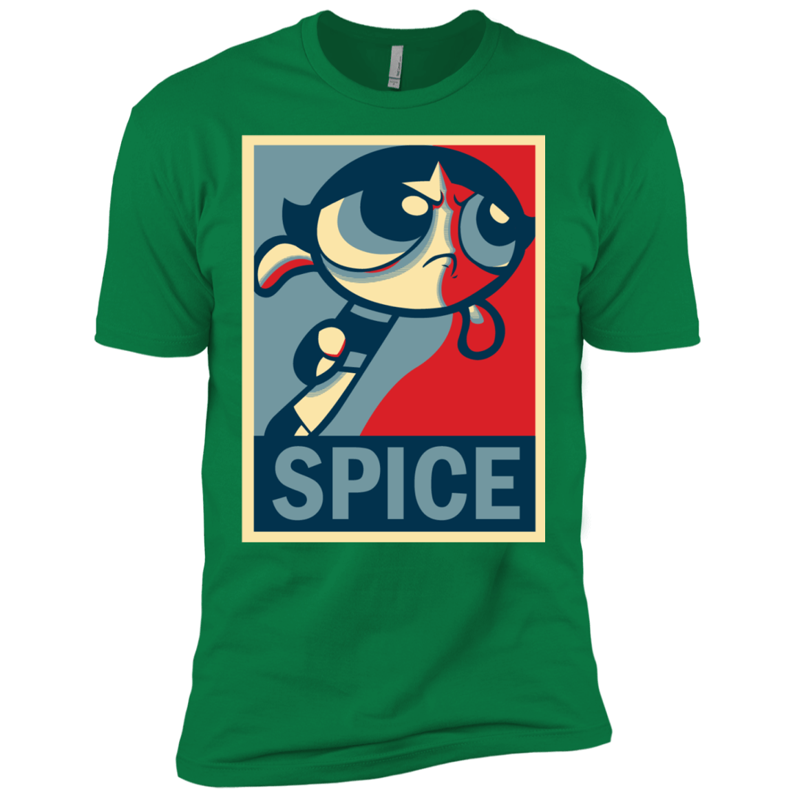 T-Shirts Kelly Green / X-Small Spice Powerpuff Men's Premium T-Shirt