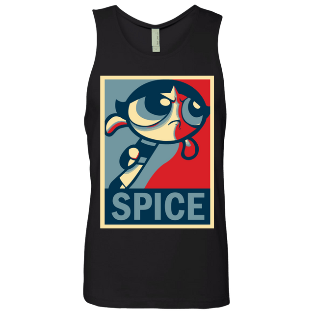 T-Shirts Black / S Spice Powerpuff Men's Premium Tank Top