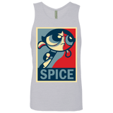 T-Shirts Heather Grey / S Spice Powerpuff Men's Premium Tank Top