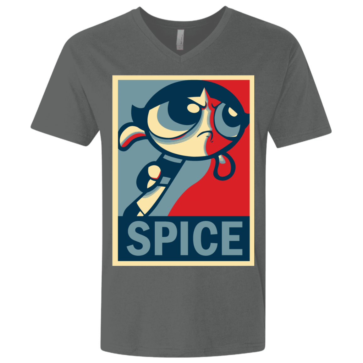 T-Shirts Heavy Metal / X-Small Spice Powerpuff Men's Premium V-Neck