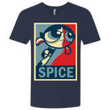 T-Shirts Midnight Navy / X-Small Spice Powerpuff Men's Premium V-Neck