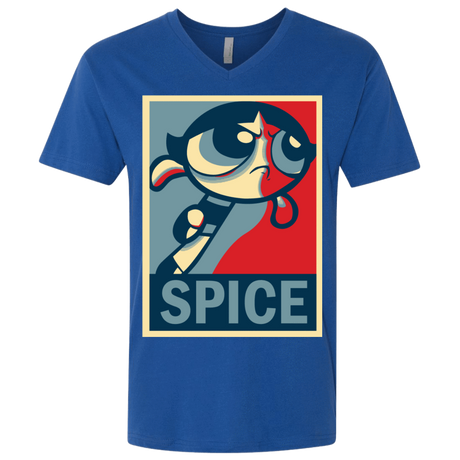 T-Shirts Royal / X-Small Spice Powerpuff Men's Premium V-Neck