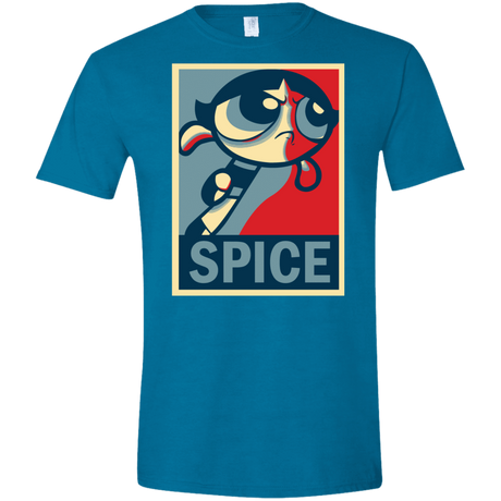 T-Shirts Antique Sapphire / S Spice Powerpuff Men's Semi-Fitted Softstyle
