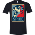 T-Shirts Black / X-Small Spice Powerpuff Men's Semi-Fitted Softstyle