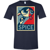 T-Shirts Navy / X-Small Spice Powerpuff Men's Semi-Fitted Softstyle