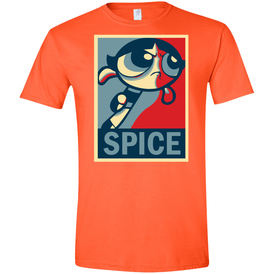 T-Shirts Orange / S Spice Powerpuff Men's Semi-Fitted Softstyle