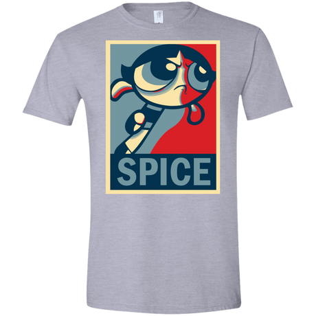 T-Shirts Sport Grey / X-Small Spice Powerpuff Men's Semi-Fitted Softstyle