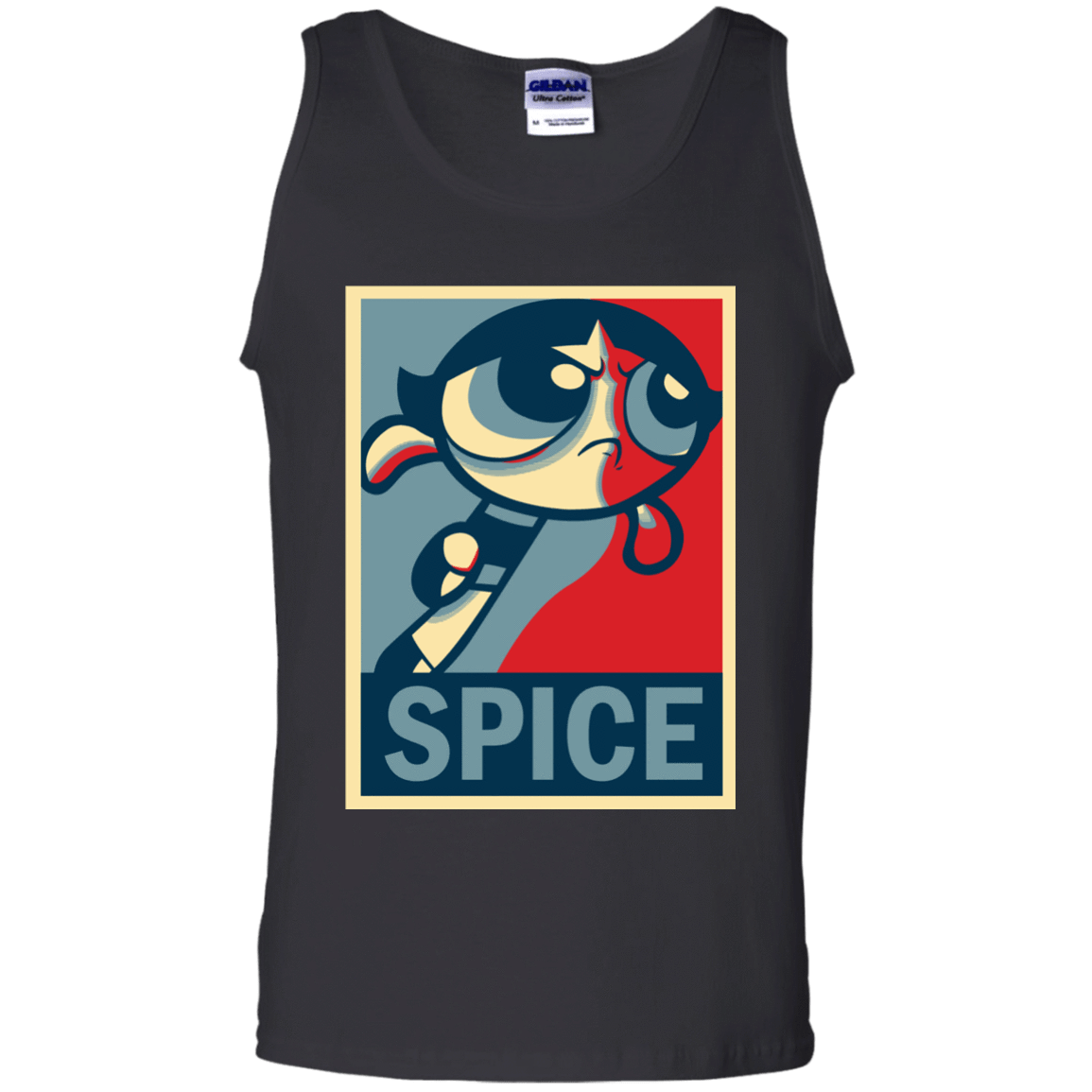 T-Shirts Black / S Spice Powerpuff Men's Tank Top