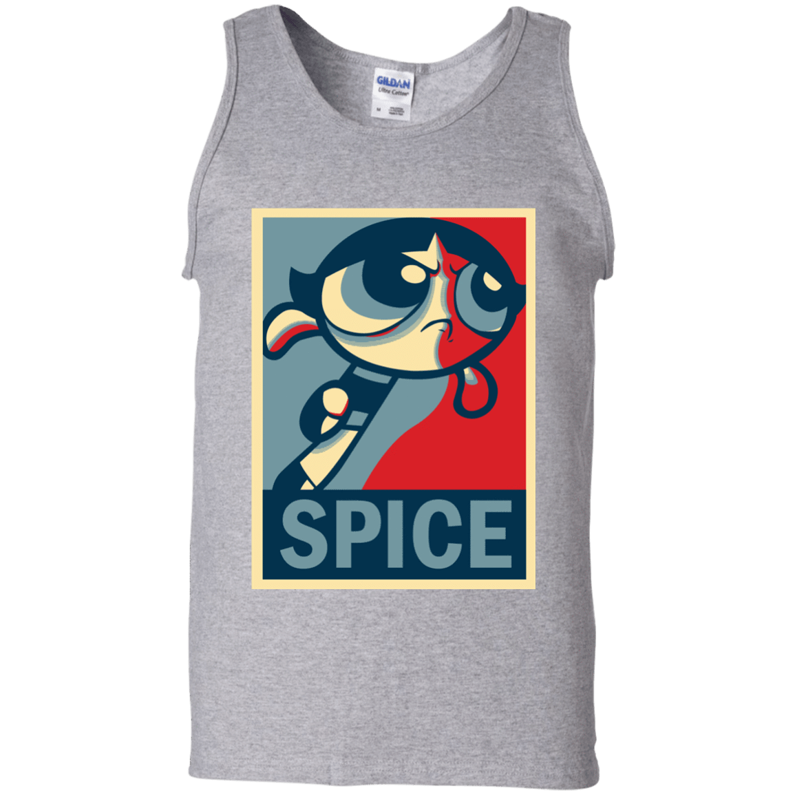 T-Shirts Sport Grey / S Spice Powerpuff Men's Tank Top