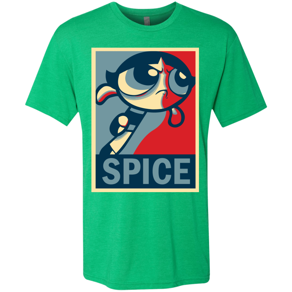 T-Shirts Envy / S Spice Powerpuff Men's Triblend T-Shirt
