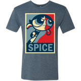 T-Shirts Indigo / S Spice Powerpuff Men's Triblend T-Shirt