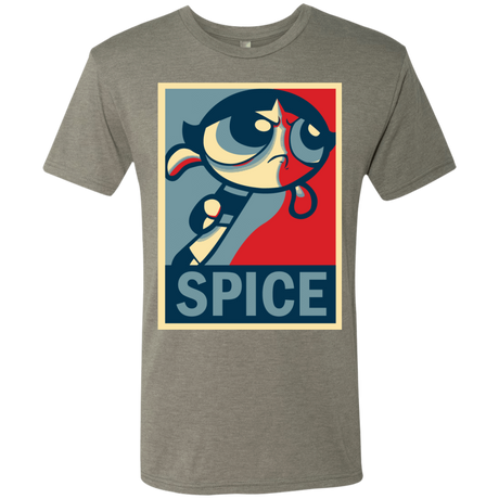 T-Shirts Venetian Grey / S Spice Powerpuff Men's Triblend T-Shirt