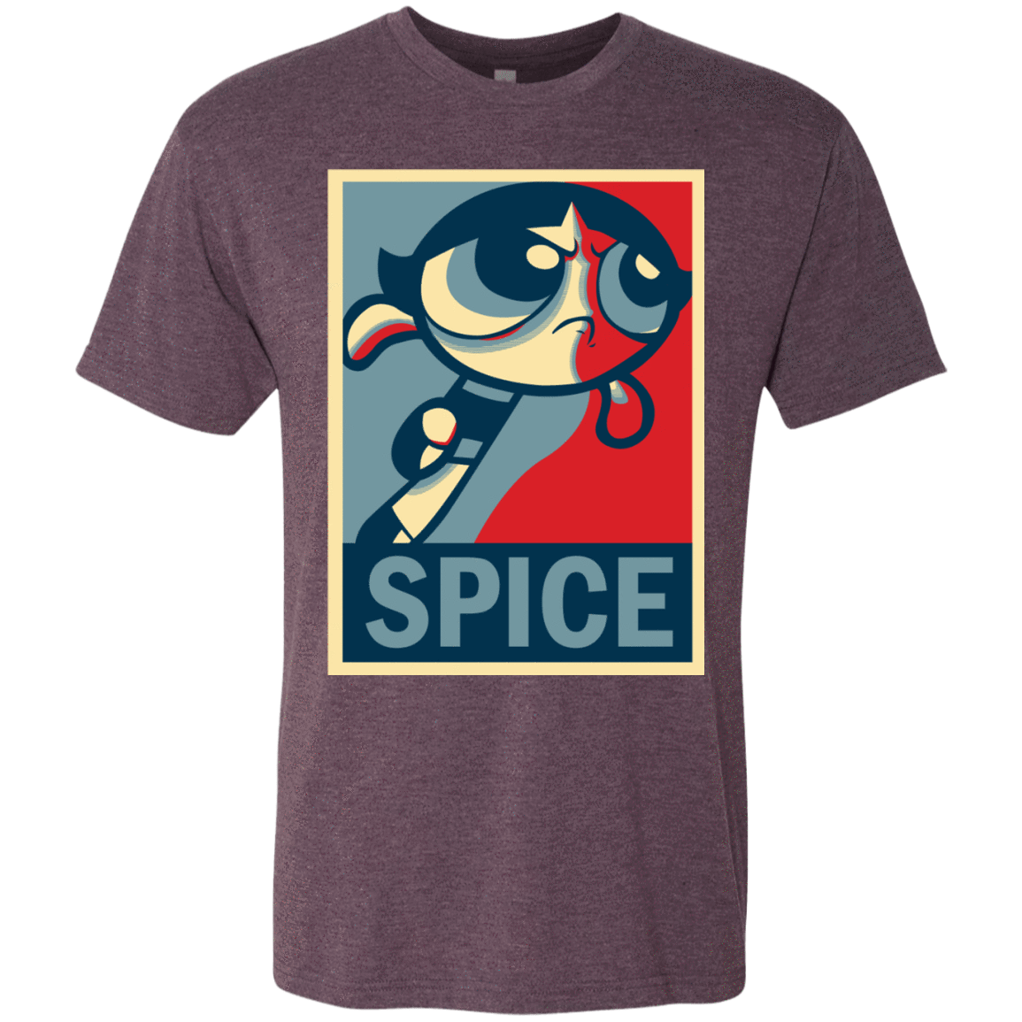 T-Shirts Vintage Purple / S Spice Powerpuff Men's Triblend T-Shirt