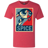 T-Shirts Vintage Red / S Spice Powerpuff Men's Triblend T-Shirt
