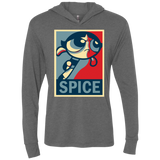 T-Shirts Premium Heather / X-Small Spice Powerpuff Triblend Long Sleeve Hoodie Tee