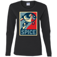 T-Shirts Black / S Spice Powerpuff Women's Long Sleeve T-Shirt