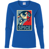 T-Shirts Royal / S Spice Powerpuff Women's Long Sleeve T-Shirt