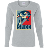 T-Shirts Sport Grey / S Spice Powerpuff Women's Long Sleeve T-Shirt