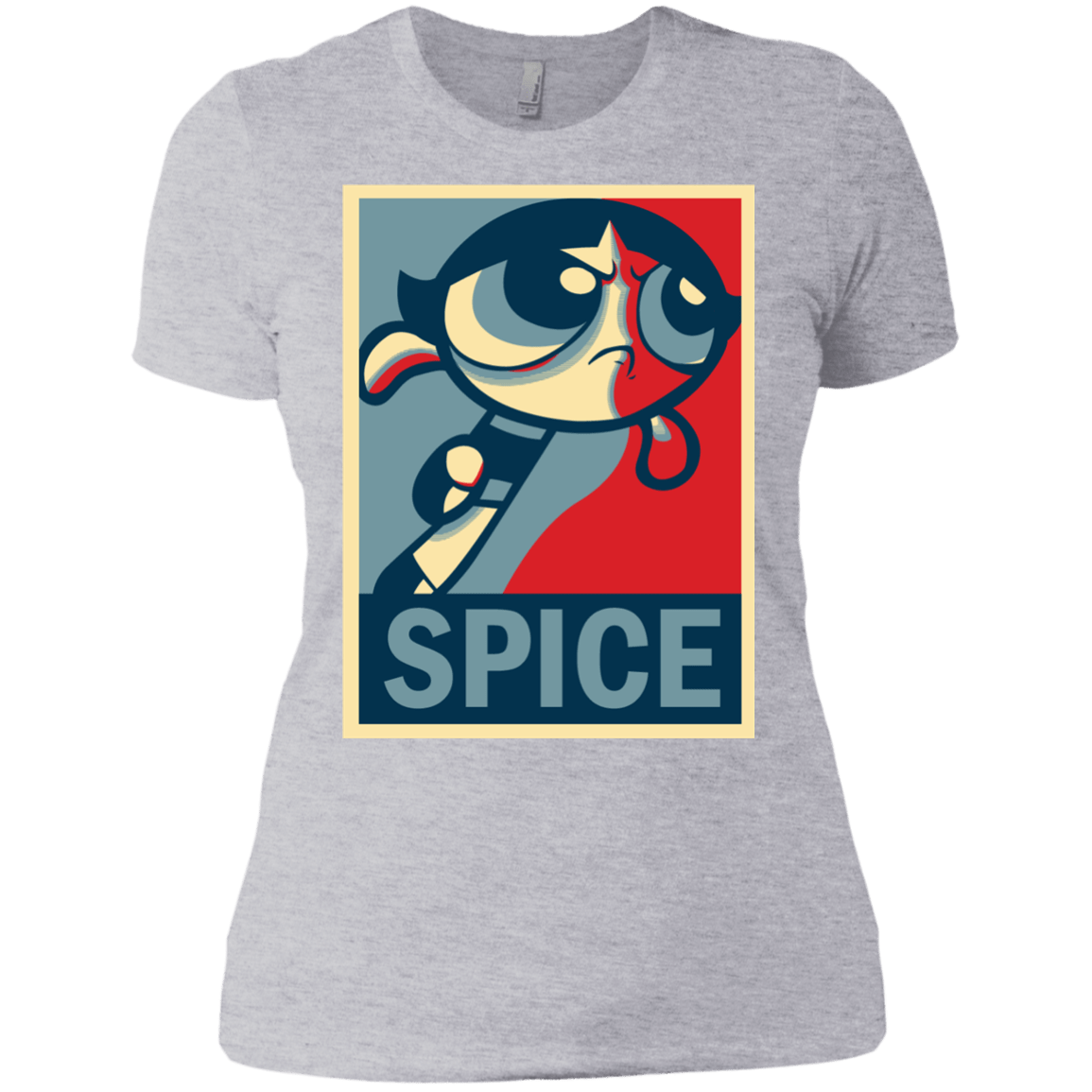 T-Shirts Heather Grey / X-Small Spice Powerpuff Women's Premium T-Shirt