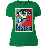 T-Shirts Kelly Green / X-Small Spice Powerpuff Women's Premium T-Shirt