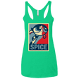 T-Shirts Envy / X-Small Spice Powerpuff Women's Triblend Racerback Tank