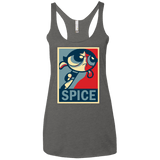 T-Shirts Premium Heather / X-Small Spice Powerpuff Women's Triblend Racerback Tank