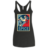 T-Shirts Vintage Black / X-Small Spice Powerpuff Women's Triblend Racerback Tank