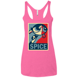 T-Shirts Vintage Pink / X-Small Spice Powerpuff Women's Triblend Racerback Tank