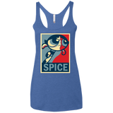 T-Shirts Vintage Royal / X-Small Spice Powerpuff Women's Triblend Racerback Tank
