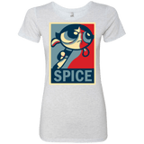 T-Shirts Heather White / S Spice Powerpuff Women's Triblend T-Shirt