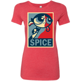 T-Shirts Vintage Red / S Spice Powerpuff Women's Triblend T-Shirt