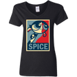 T-Shirts Black / S Spice Powerpuff Women's V-Neck T-Shirt