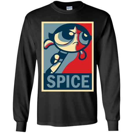 T-Shirts Black / YS Spice Powerpuff Youth Long Sleeve T-Shirt