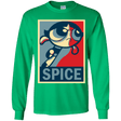 T-Shirts Irish Green / YS Spice Powerpuff Youth Long Sleeve T-Shirt