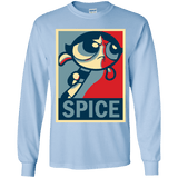 T-Shirts Light Blue / YS Spice Powerpuff Youth Long Sleeve T-Shirt