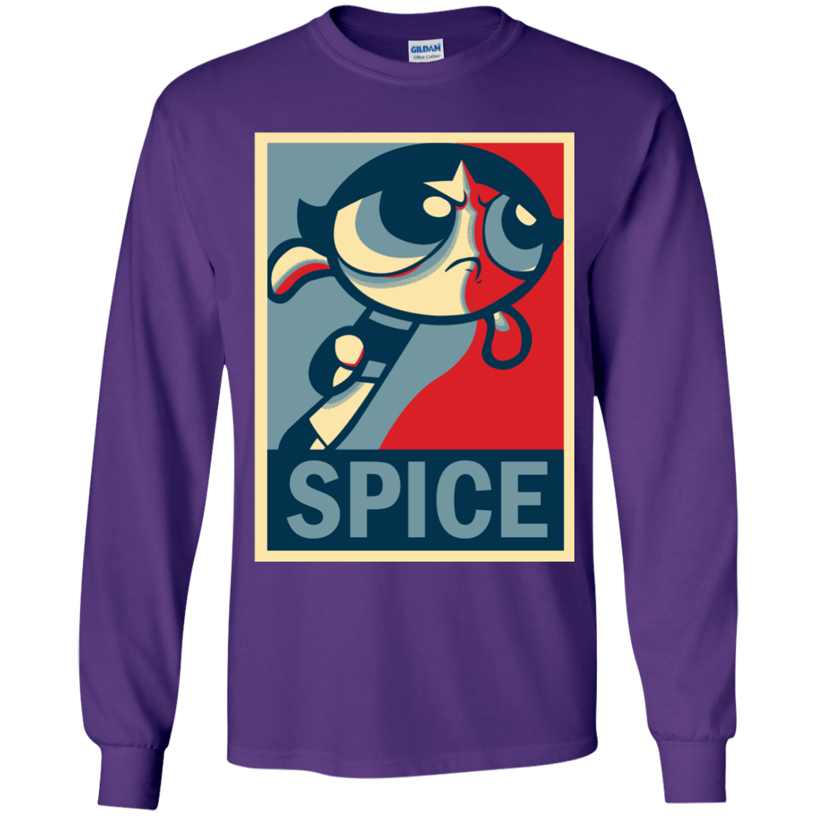 T-Shirts Purple / YS Spice Powerpuff Youth Long Sleeve T-Shirt