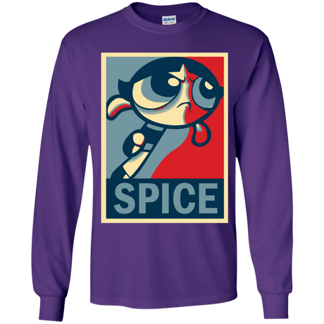 T-Shirts Purple / YS Spice Powerpuff Youth Long Sleeve T-Shirt