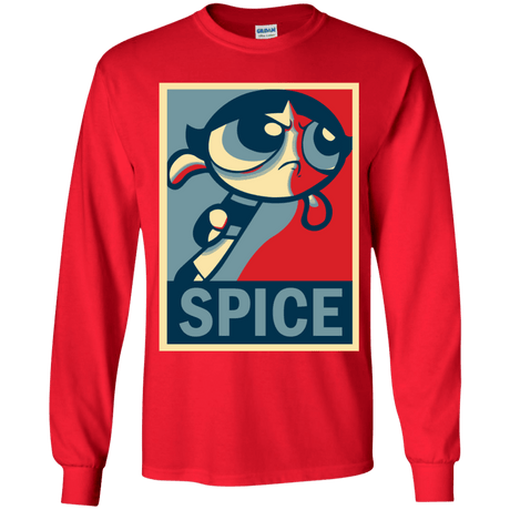 T-Shirts Red / YS Spice Powerpuff Youth Long Sleeve T-Shirt