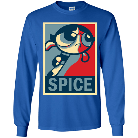 T-Shirts Royal / YS Spice Powerpuff Youth Long Sleeve T-Shirt