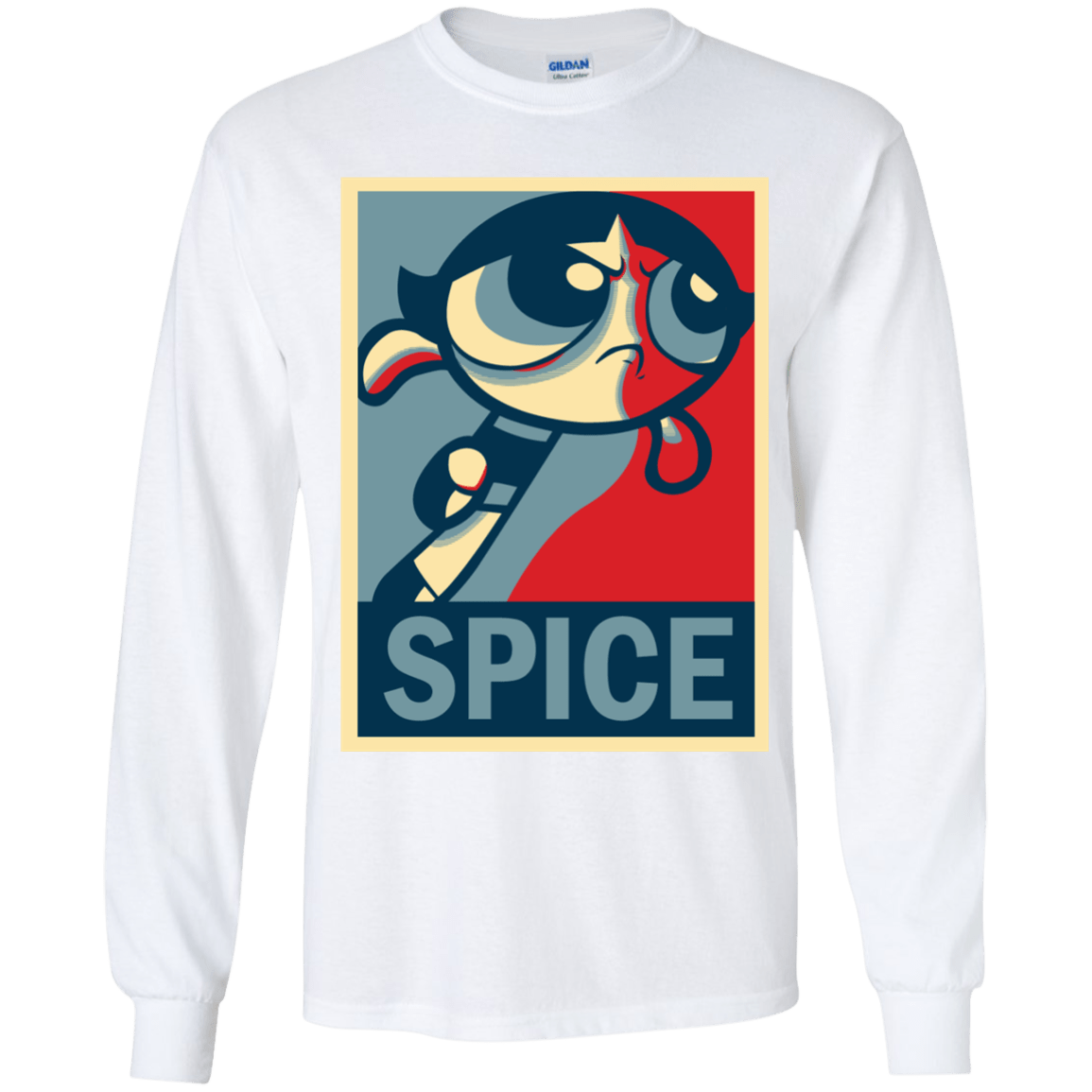 T-Shirts White / YS Spice Powerpuff Youth Long Sleeve T-Shirt