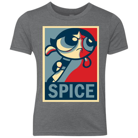 T-Shirts Premium Heather / YXS Spice Powerpuff Youth Triblend T-Shirt