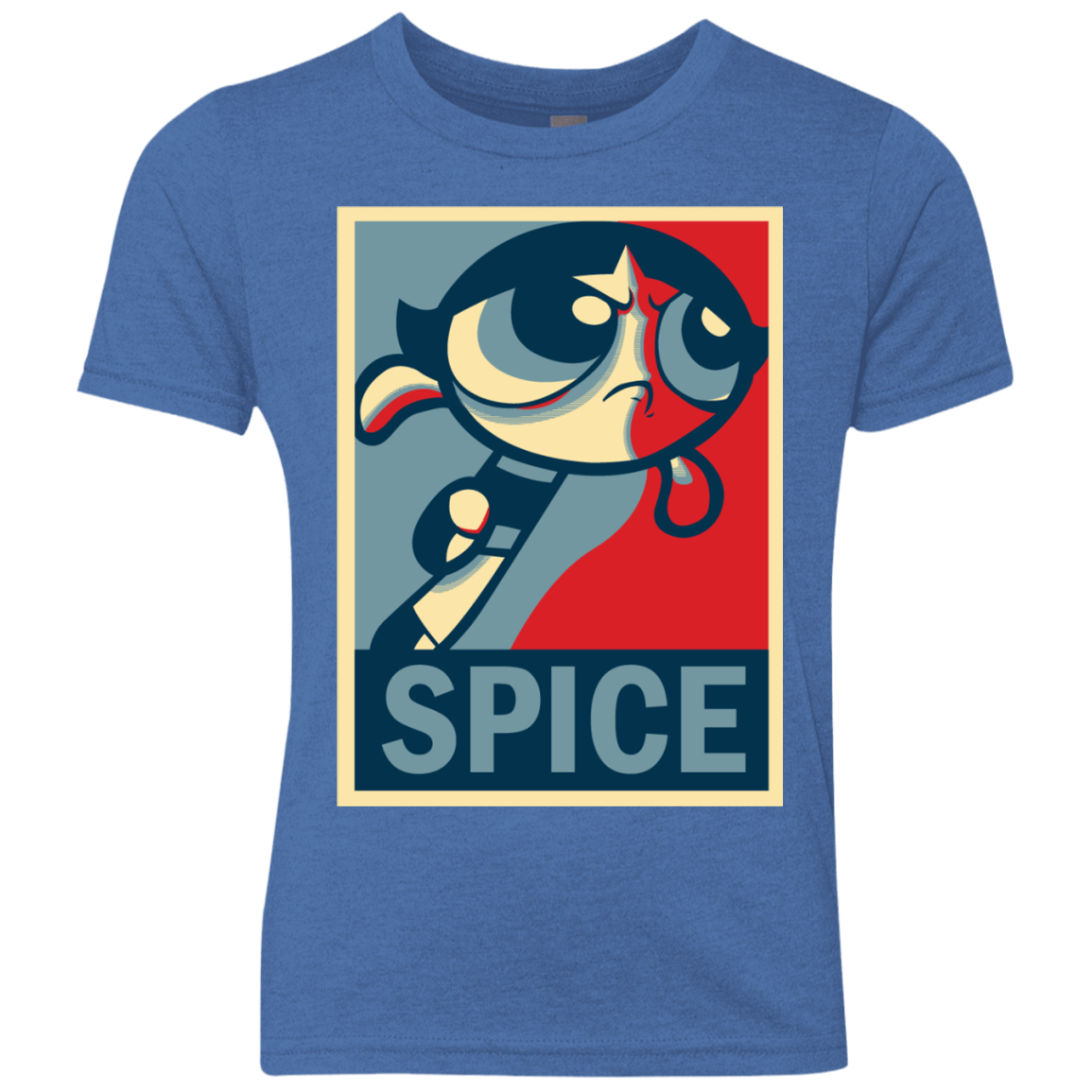 T-Shirts Vintage Royal / YXS Spice Powerpuff Youth Triblend T-Shirt