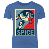 T-Shirts Vintage Royal / YXS Spice Powerpuff Youth Triblend T-Shirt