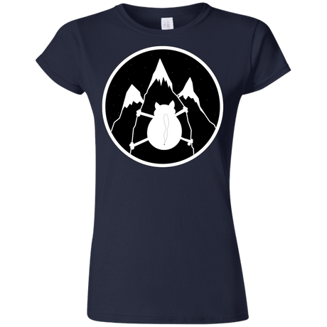 T-Shirts Navy / S Spider Cat Junior Slimmer-Fit T-Shirt