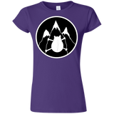 T-Shirts Purple / S Spider Cat Junior Slimmer-Fit T-Shirt