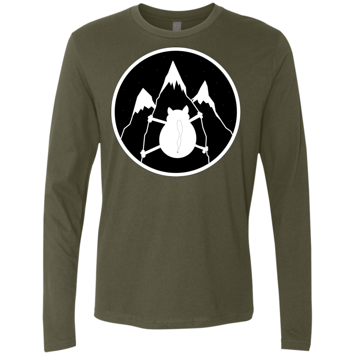Spider Cat Men's Premium Long Sleeve