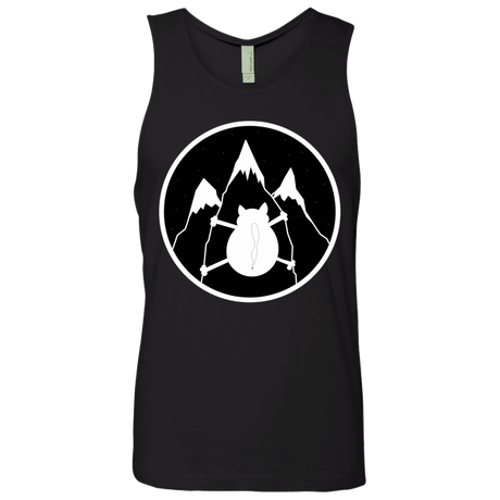 T-Shirts Black / S Spider Cat Men's Premium Tank Top