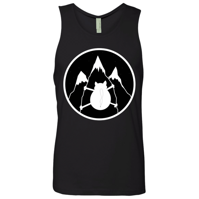 T-Shirts Black / S Spider Cat Men's Premium Tank Top